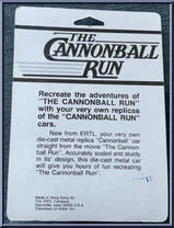 Ferrari from Cannonball Run - Diecast manufactured by ERTL [Back]