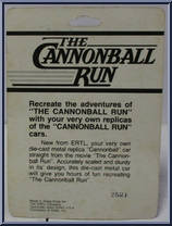 Hawaiian Tropic Stock Car from Cannonball Run - Diecast manufactured by ERTL [Back]