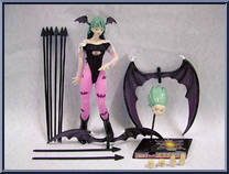 Morrigan from Capcom Queens - Basic Series manufactured by Moby Dick [Loose]