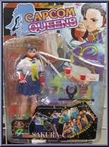 Sakura from Capcom Queens - Basic Series manufactured by Moby Dick [Front]
