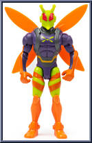 Killer Moth from Caped Crusader - Basic Series manufactured by Spinmaster [Loose]