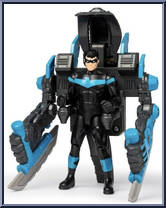 Nightwing (Mega Gear) from Caped Crusader - Basic Series manufactured by Spinmaster [Loose]