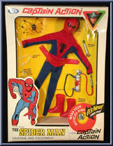 Spider-Man from Captain Action - Uniform & Equipment manufactured by Ideal [Front]