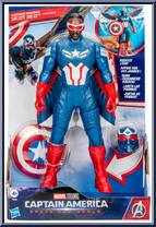 Captain America (Flight Mode) from Captain America - Brave New World - Basic Series manufactured by Hasbro [Front]