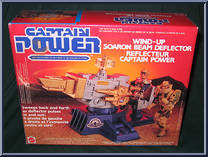 Wind-Up Soaron Beam Deflector from Captain Power - Accessories manufactured by Mattel [Front]