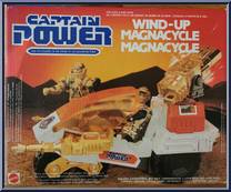 Magna Cycle from Captain Power - Vehicles manufactured by Mattel [Front]