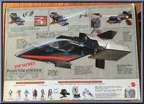 Phantom Striker from Captain Power - Vehicles manufactured by Mattel [Back]