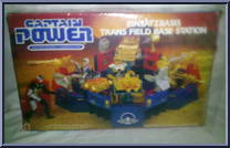 Trans-Field Base Station from Captain Power - Accessories manufactured by Mattel [Front]