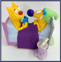 Bed Time Story from CatDog - Basic Series manufactured by Burger King [Loose]