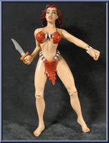 Cavewoman (Orange Bikini) Action Figure