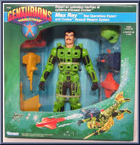 Max Ray from Centurions - Basic Series manufactured by Kenner [Front]