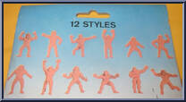 12 Styles from Champion Wrestlers - Basic Series manufactured by Play Makers [Back]