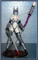 Lady Death (Battle Armor) from Chaos! Comics - Series 2 manufactured by Moore [Loose]