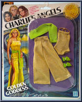 Golden Goddess from Charlie's Angels - Outfits manufactured by Hasbro [Front]