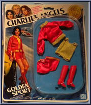 Golden Sport from Charlie's Angels - Outfits manufactured by Hasbro [Front]