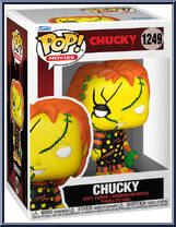 Chucky (Axe) (Blacklight) from Child's Play - Pop! Vinyl Figures manufactured by Funko [Front]