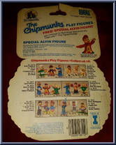 Alvin on Stage from Chipmunks - Play Pals manufactured by Ideal [Back]