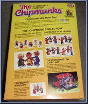 Simon from Chipmunks - Plush Toys manufactured by Ideal [Back]