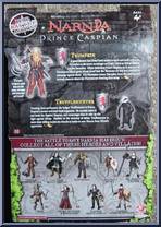 Trumpkin & Trufflehunter from Chronicles of Narnia - Prince Caspian - Basic Series manufactured by Jakks Pacific [Back]