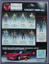 Ninja Warrior from Chuck Norris - Karate Kommandos - Basic Series manufactured by Kenner [Back]