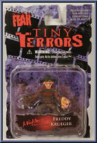Freddy Krueger from Cinema of Fear - Tiny Terrors manufactured by Mezco [Front]