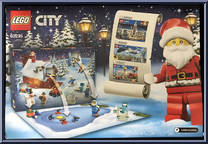 Advent Calendar 2019 from City - Advent Calendars manufactured by Lego [Back]
