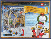 Advent Calendar 2005 from City - Advent Calendars manufactured by Lego [Back]
