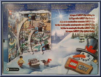 Advent Calendar 2008 from City - Advent Calendars manufactured by Lego [Back]
