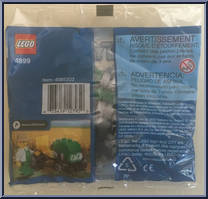 Mini Tractor from City - Polybags manufactured by Lego [Back]