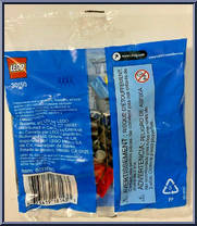 Racing Car from City - Polybags manufactured by Lego [Back]