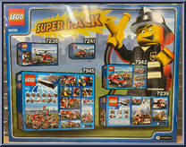 City Super Pack 66195 from City - Super Packs manufactured by Lego [Back]