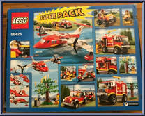 Forest Fire Super Pack 3 in 1 from City - Super Packs manufactured by Lego [Back]