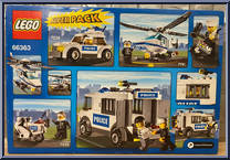 Super Pack 4 in 1 from City - Super Packs manufactured by Lego [Back]