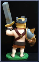 Barbarian King from Clash of Clans - Basic Series manufactured by DC Unlimited [Loose]