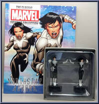 Aurora / Northstar from Classic Marvel Figurine Collection - Special manufactured by Eaglemoss [Front]