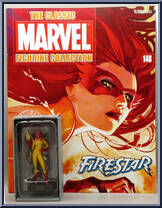Firestar from Classic Marvel Figurine Collection - Basic Series manufactured by Eaglemoss [Front]