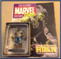 Incredible Hulk (Gray) from Classic Marvel Figurine Collection - Special manufactured by Eaglemoss [Front]