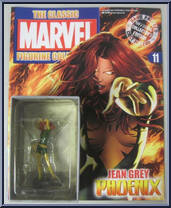 Jean Grey (Green) from Classic Marvel Figurine Collection - Basic Series manufactured by Eaglemoss [Front]
