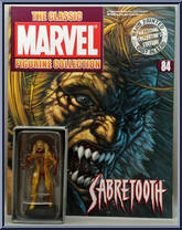 Sabretooth from Classic Marvel Figurine Collection - Basic Series manufactured by Eaglemoss [Front]