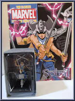 Spiral from Classic Marvel Figurine Collection - Basic Series manufactured by Eaglemoss [Front]