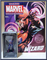 Wizard from Classic Marvel Figurine Collection - Basic Series manufactured by Eaglemoss [Front]