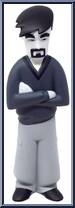 Dante (Black & White) Action Figure