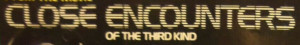 Close Encounters of the Third Kind