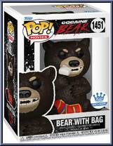 Bear with Bag from Cocaine Bear - Pop! Vinyl Figures manufactured by Funko [Front]