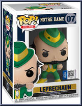 Leprechaun (Notre Dame) from College - Pop! Vinyl Figures manufactured by Funko [Front]