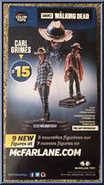 Carl Grimes (The Walking Dead) from Color Tops - Blue manufactured by McFarlane [Back]