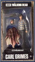 Carl Grimes (The Walking Dead) from Color Tops - Blue manufactured by McFarlane [Front]
