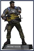 Del Walker (Gears of War 4) Action Figure