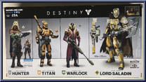 Hunter Million (Destiny) from Color Tops - Green manufactured by McFarlane [Back]