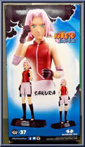 Sakura (Naruto) from Color Tops - Yellow manufactured by McFarlane [Back]